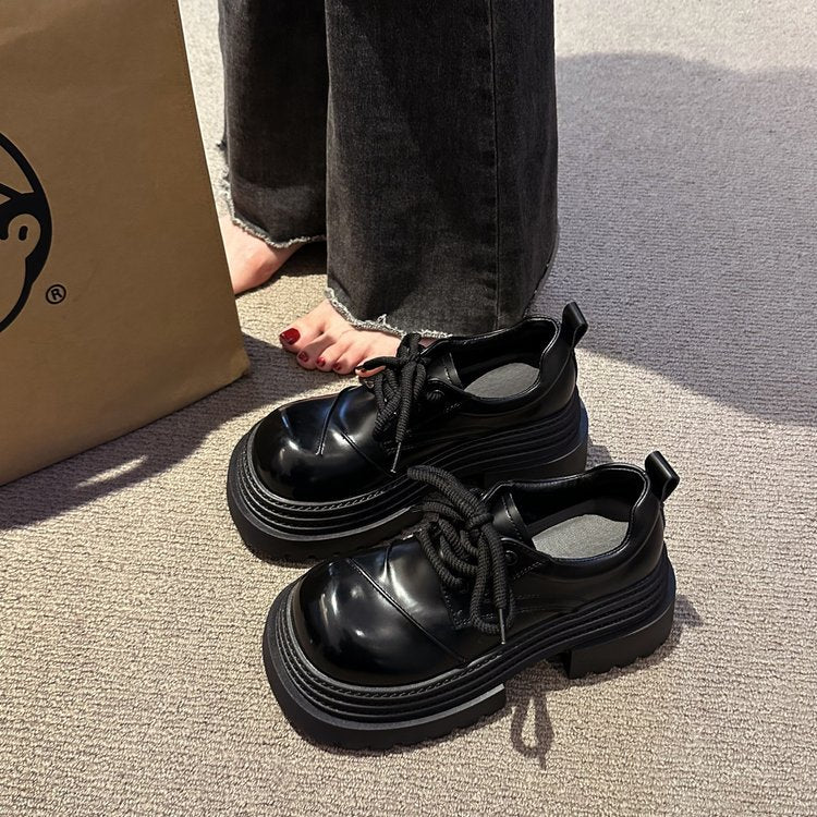 Damen modische Schnürschuhe mit rutschfester Sohle und innovativem Design EB