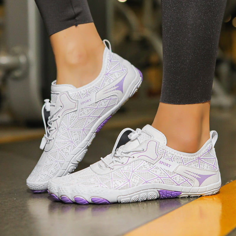 Damen Multifunktionale Aqua-Schuhe mit rutschfester Sohle und atmungsaktivem Obermaterial EB