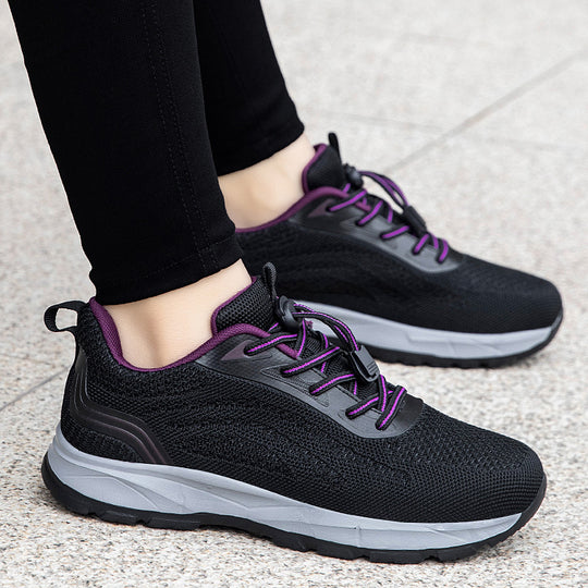 Damen Sportliche Lauf-Sneaker mit dämpfender Sohle und atmungsaktivem Obermaterial EB