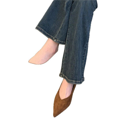 Damen elegante Slipper mit schönem Schleifendetail EB
