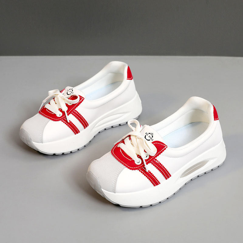 Damen bequeme Sneaker mit atmungsaktivem Obermaterial und dämpfender Laufsohle EB