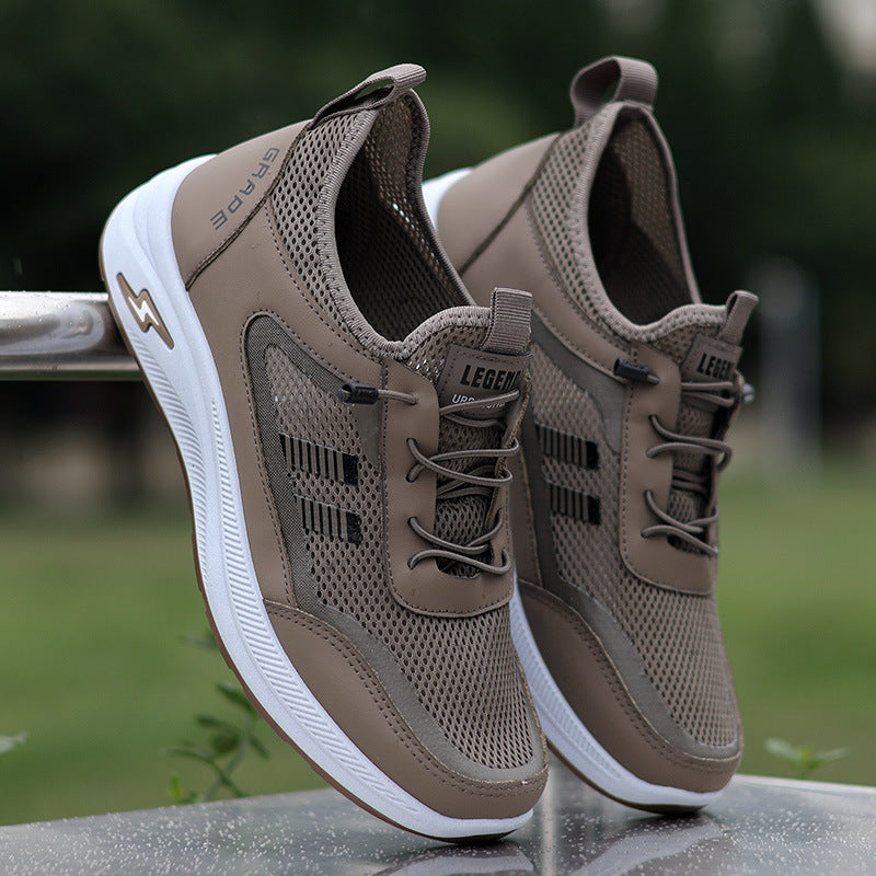 Damen Sportliche Urban Sneakers mit atmungsaktivem Mesh-Obermaterial EB