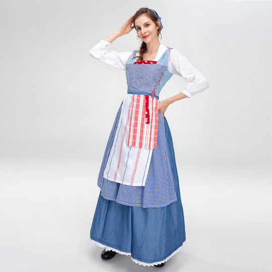 Damen Trachtenkleid mit nostalgischem Design und aufwendigen Details EB
