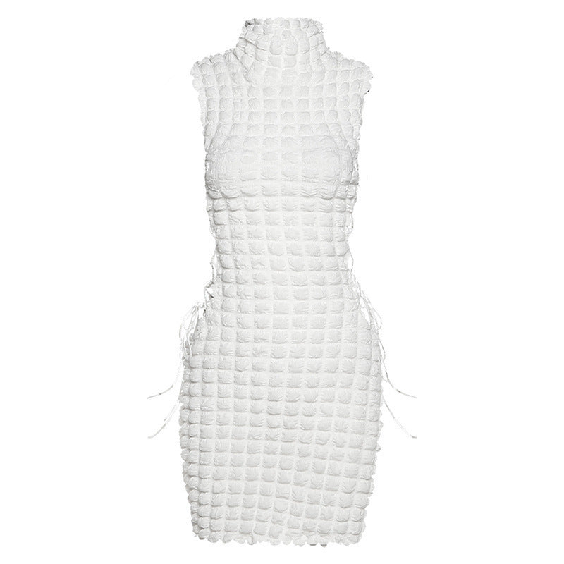 Damen Bodycon Kleid mit raffiniertem Strukturdesign EB