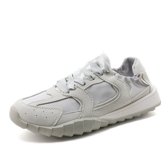 Damen Sportliche Sneakers mit atmungsaktiver Mesh-Oberfläche und stoßdämpfendem Profil EB