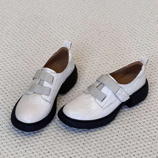Damen bequeme Schnürschuhe mit elastischen Riemen EB