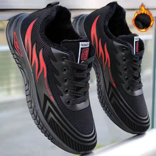 Herren Sportliche Sneakers mit rutschfester Außensohle und atmungsaktivem Obermaterial EB