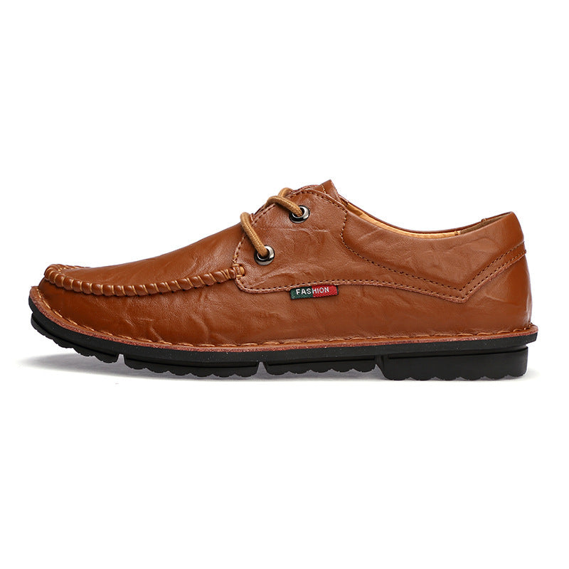 Herren Elegante und bequeme Lederhalbschuhe EB
