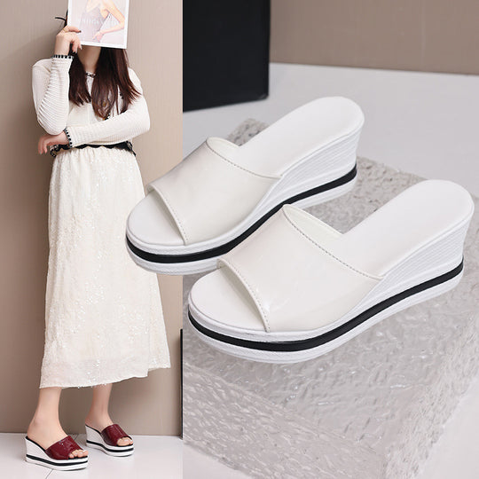 Damen Wedge-Pantoletten mit komfortablem Fußbett und stylischem Design EB