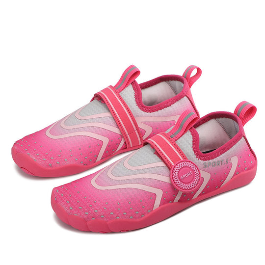 Damen Sportliche Wasserschuhe mit rutschfester Sohle und flexiblem Design EB