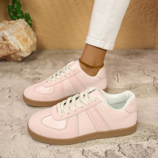 Damen Sneakers im modernen Retro-Design mit weicher Sohle und atmungsaktivem Obermaterial EB