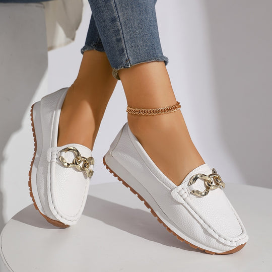 Damen Elegante Mokassins mit modischen Details EB