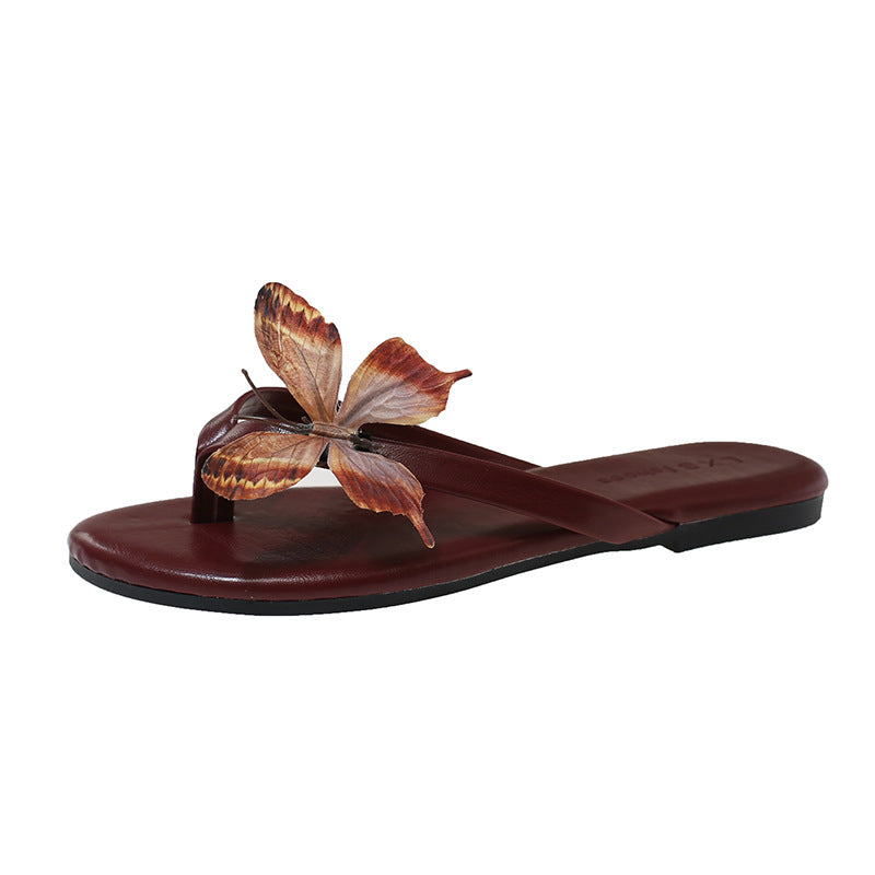 Damen elegante Mules mit floralem Design und komfortablem Absatz EB