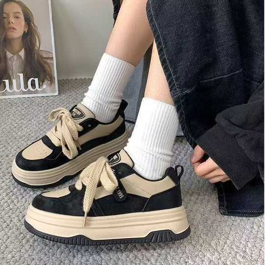 Damen Chunky Sneaker mit bequemer Dämpfung und modischem Design EB