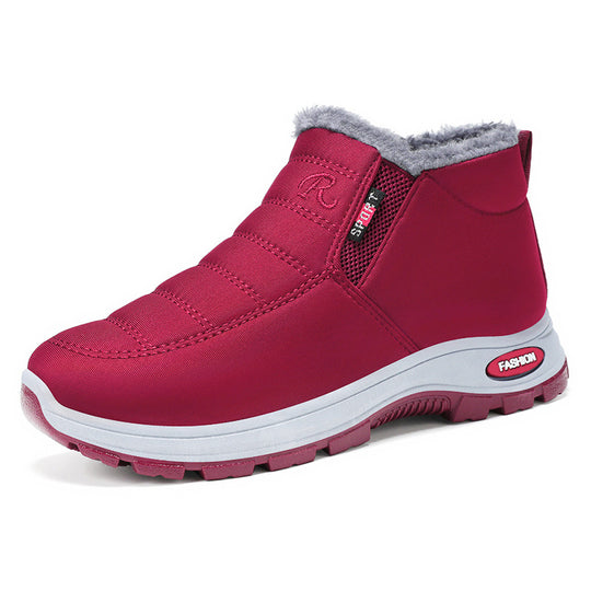 Damen Bequeme Winterstiefel mit isolierendem Futter und rutschfester Sohle EB