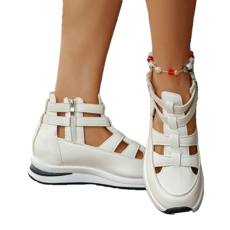 Damen Sportliche High-Top Sneakers mit atmungsaktivem Obermaterial EB
