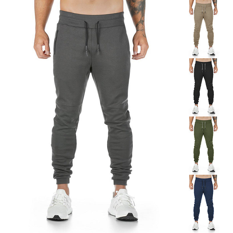 Herren Sportliche Jogginghose mit praktischen Reißverschlusstaschen EB