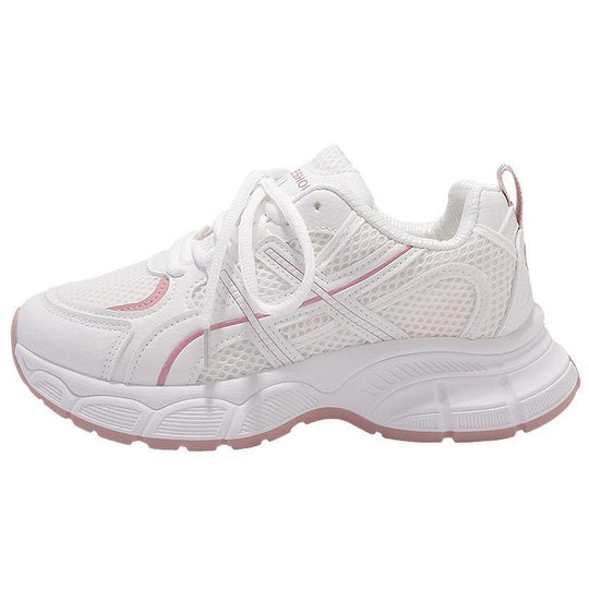 Damen Sportliche Mesh-Sneaker mit dämpfender Sohle und modernem Design EB