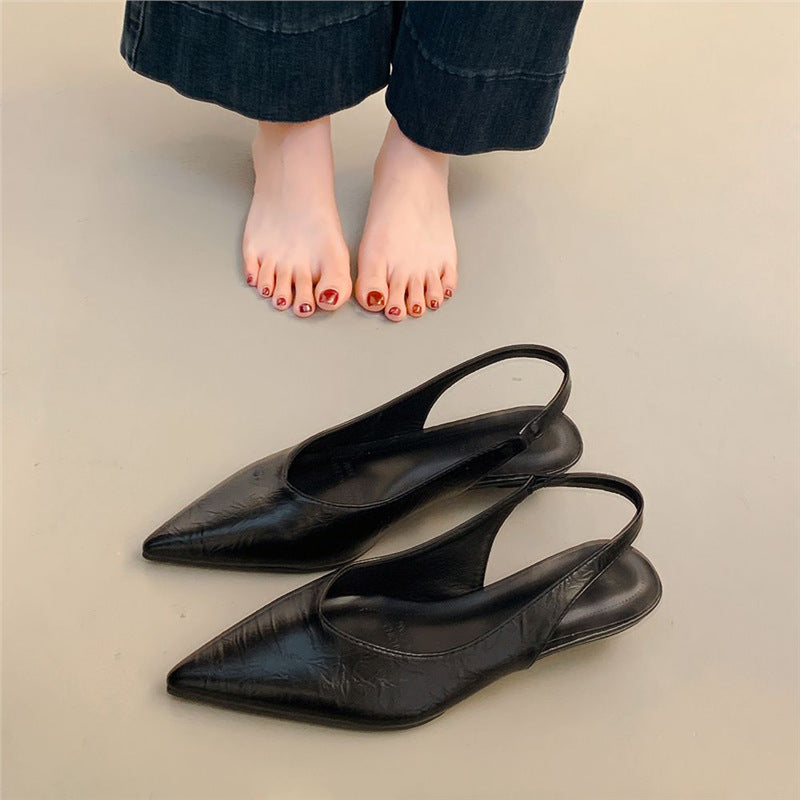 Damen Slingback Pumps mit spitzem Design und gemütlichem Fußbett EB