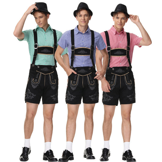 Herren Stilvolles Trachten-Outfit mit aufwändigen Stickereien und modernen Akzenten EB