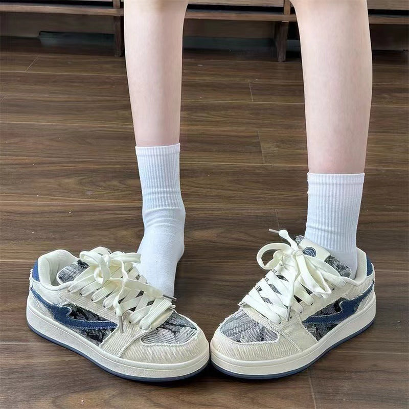 Damen Sportliche Sneakers mit einzigartigem Textil-Obermaterial und komfortabler Dämpfung EB