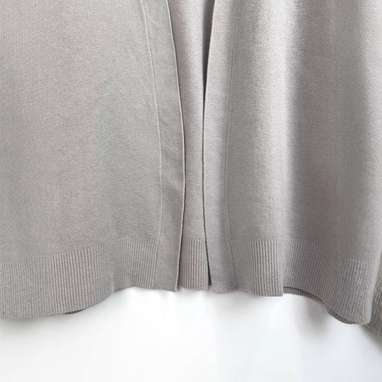 Damen lässiger Pullover mit klassischem Rundhalsausschnitt und langem Arm EB