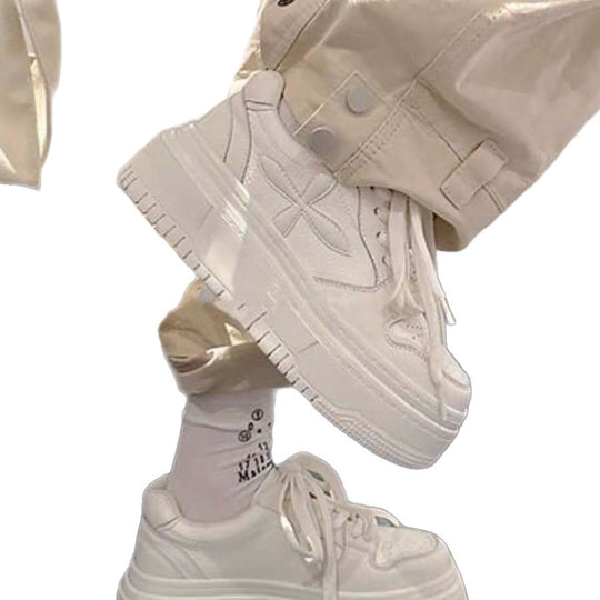 Damen trendige Plateausneaker EB