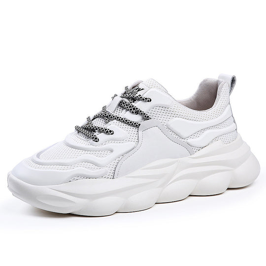 Damen modische Sportschuhe mit luftiger Netzstruktur und dämpfendem Sohlenmaterial EB