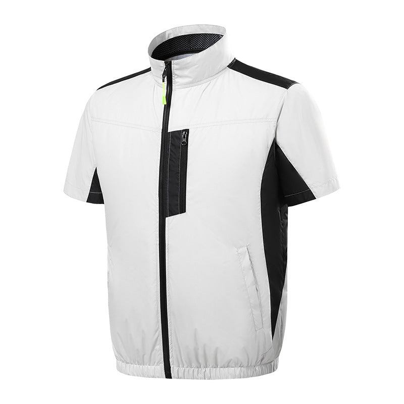 Herren kurzärmlige Kühljacke mit innovativem Ventilationssystem R&B