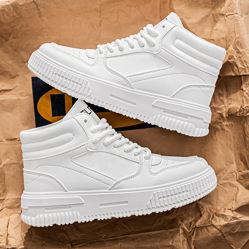 Damen High-Top Sneakers mit gepolsterter Knöchelstütze und rutschfester Sohle EB