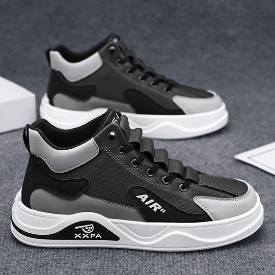 Herren Sportliche High-Top Sneakers mit rutschfester Sohle und atmungsaktivem Obermaterial EB