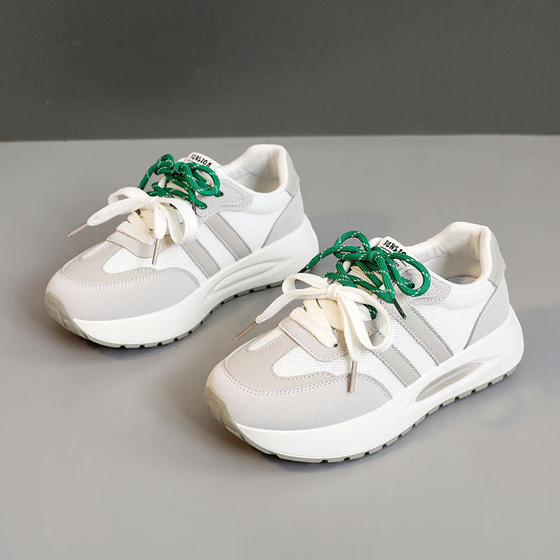 Damen Chunky Sneaker mit atmungsaktiver Mesh-Oberfläche und dämpfender Sohle EB