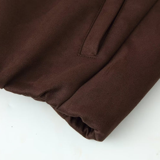 Damen elegante Steppjacke mit hohem Kragen EB
