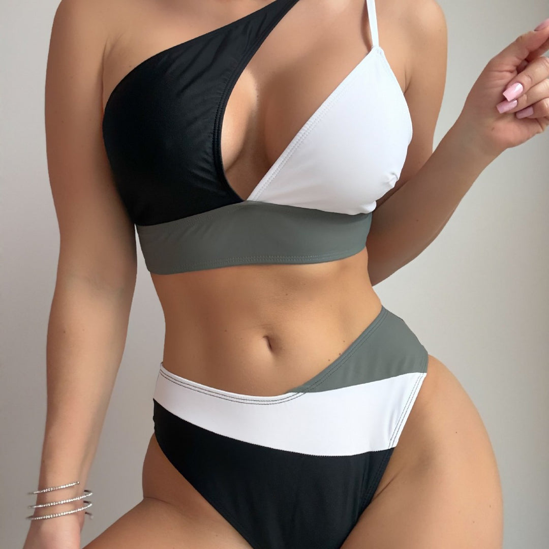 Damen Sportlicher Einteiliger Bikini EB