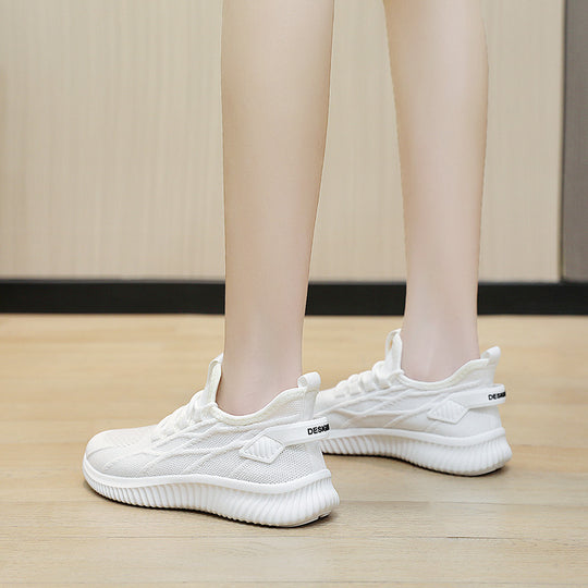 Damen Sportliche Lifestyle-Sneaker mit atmungsaktivem Obermaterial und rutschfester Sohle EB