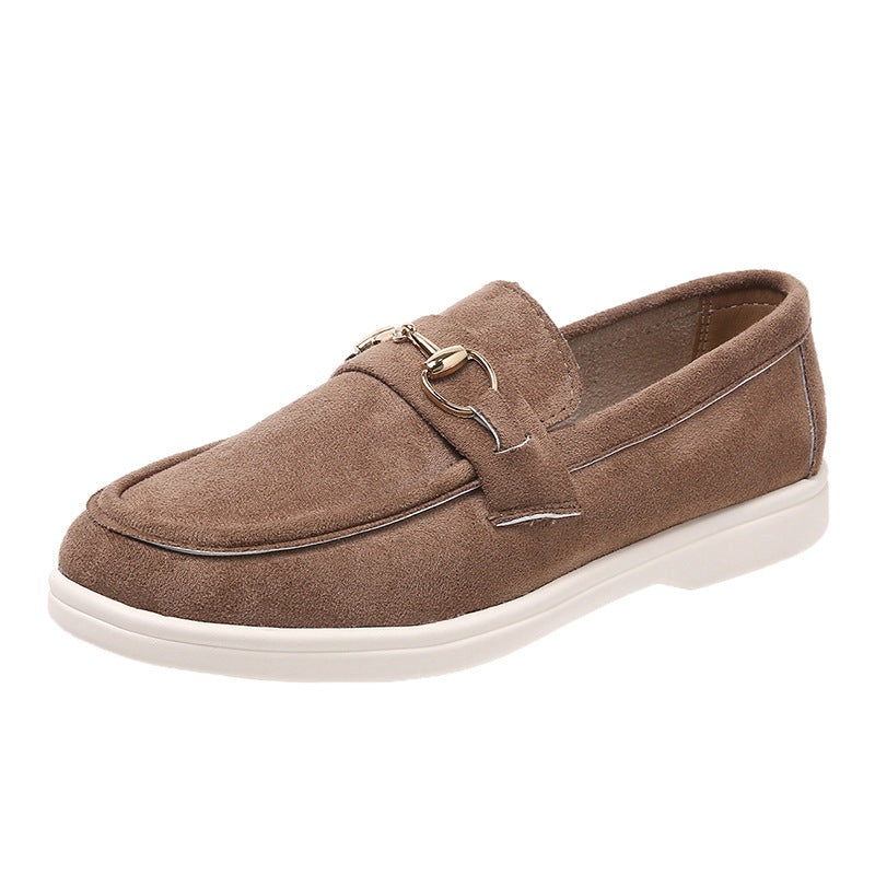 Damen Mokassins mit elegantem Ketten-Detail EB