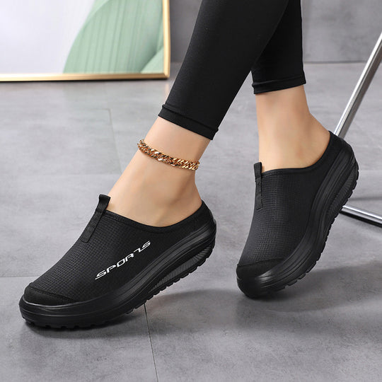 Damen Bequeme Sportliche Clogs EB