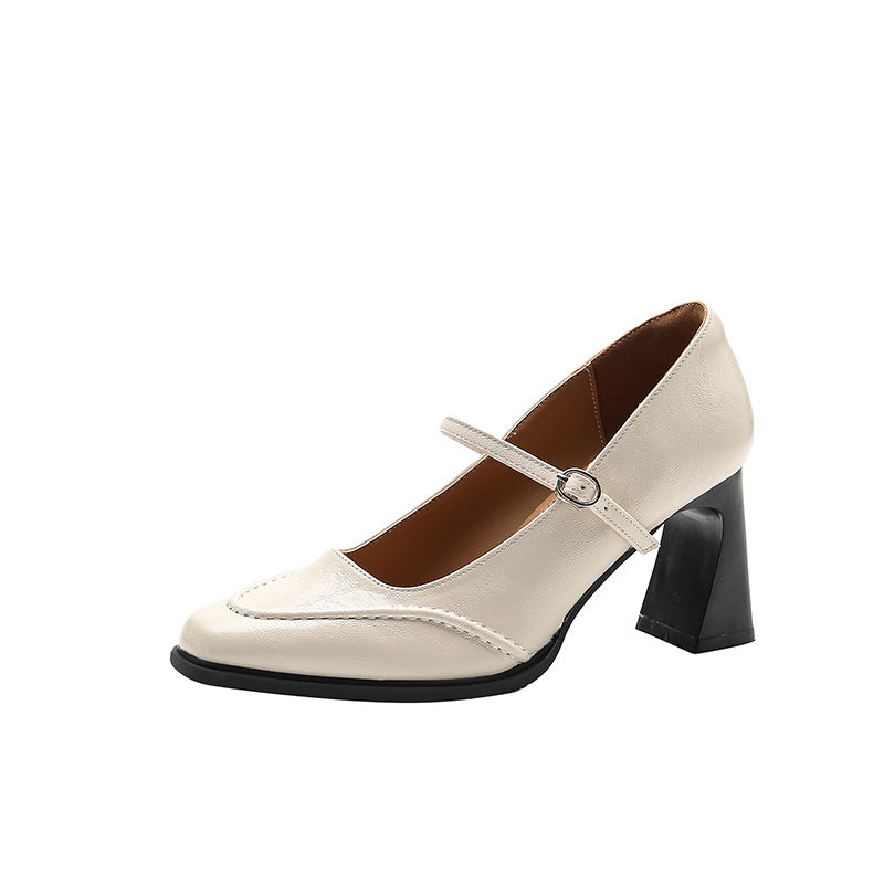Damen Elegante High Heels mit Plateau und Riemchen EB