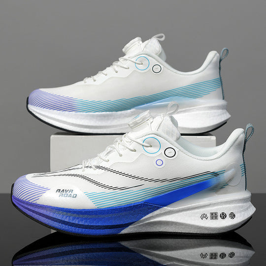 Unisex Performance-Laufschuhe mit Drehverschluss, mehrschichtiger Rebound-Zwischensohle und stabiler TPU-Fersenstütze EB