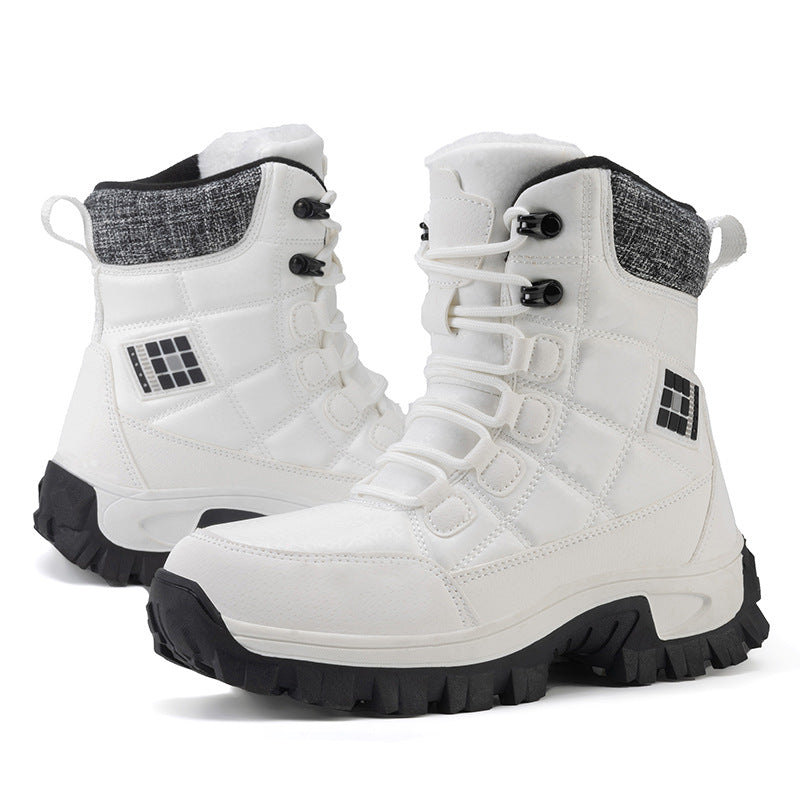 Damen Winterwanderstiefel mit isolierender Innenpolsterung und rutschfester Sohle EB