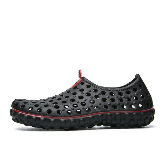 Damen Freizeit-Badeschuhe mit atmungsaktiver Oberflächenstruktur EB