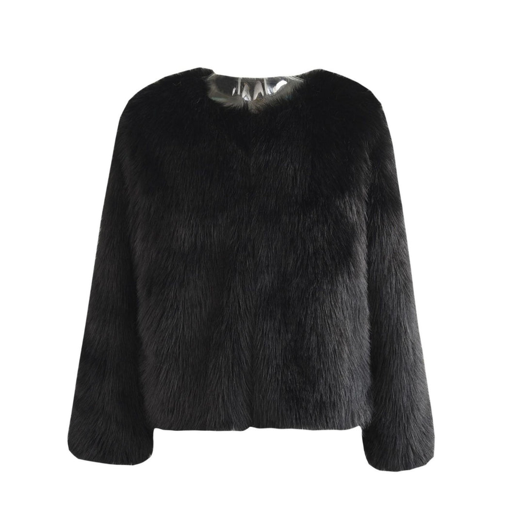 Damen Kuschelige Fleecejacke mit Lockenstruktur EB