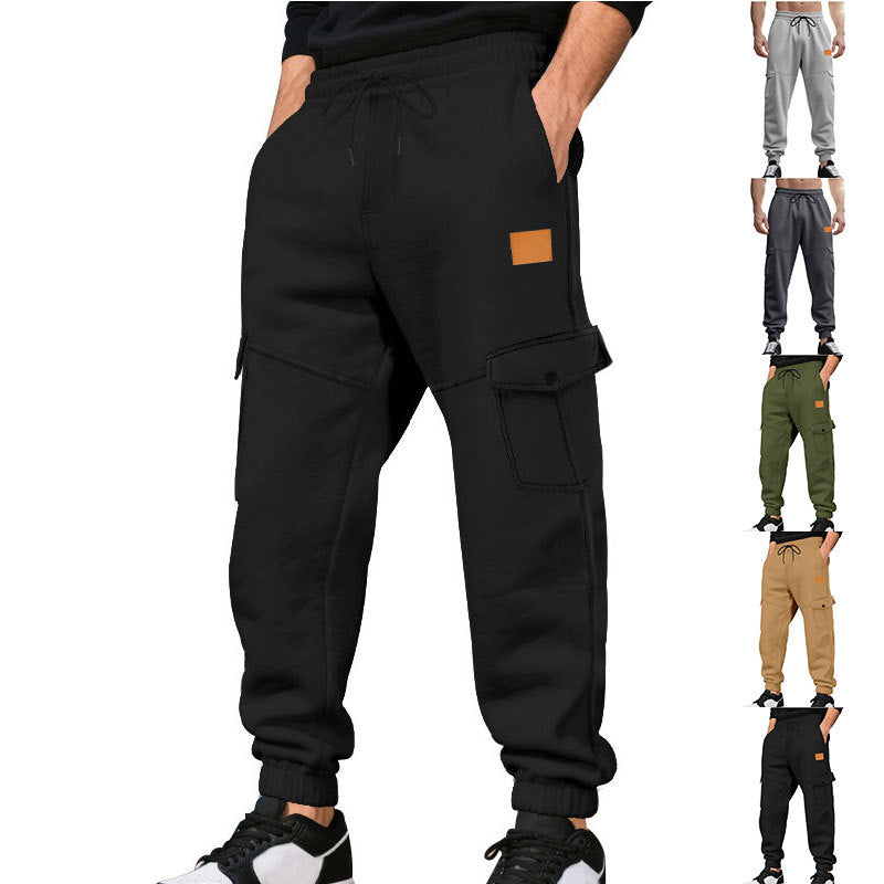 Herren Cargo-Jogginghose mit elastischem Bund und praktischen Taschen EB