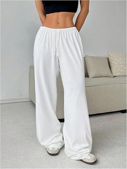 Herren nan locker fallende Loungehose aus softem Jersey mit Kordelzug, elastischem Bund und geradem Bein EB