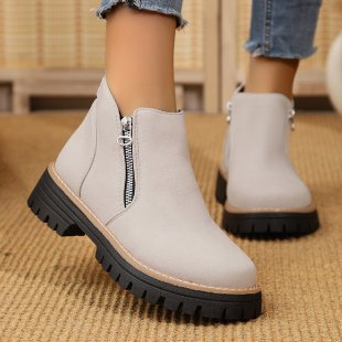 Damen Slip-On Boots mit robustem Profil und komfortabler Einlage EB