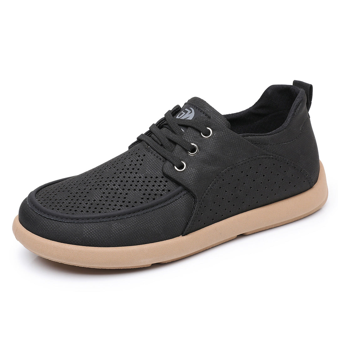 Damen Atmungsaktive Sneaker mit Lochmuster und rutschfester Sohle EB