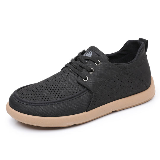 Damen Atmungsaktive Sneaker mit Lochmuster und rutschfester Sohle EB