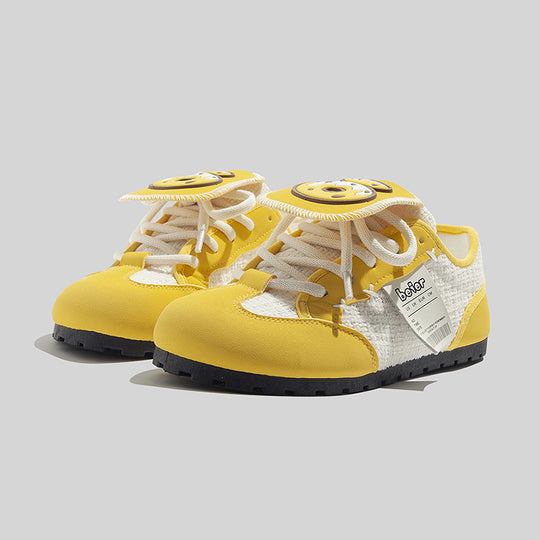 Damen Sportliche Sneaker mit atmungsaktiver Gewebestruktur und rutschfester Sohle EB