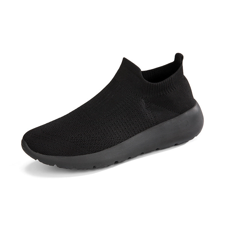 Damen Sportliche Sockenschuhe mit flexiblem Obermaterial und rutschfester Sohle EB