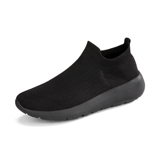 Damen Sportliche Sockenschuhe mit flexiblem Obermaterial und rutschfester Sohle EB